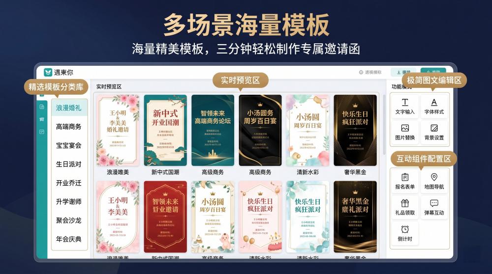 商务办公必备｜5款优质电子招商请柬制作平台，告别设计内耗
